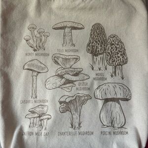 mushroom tote bag